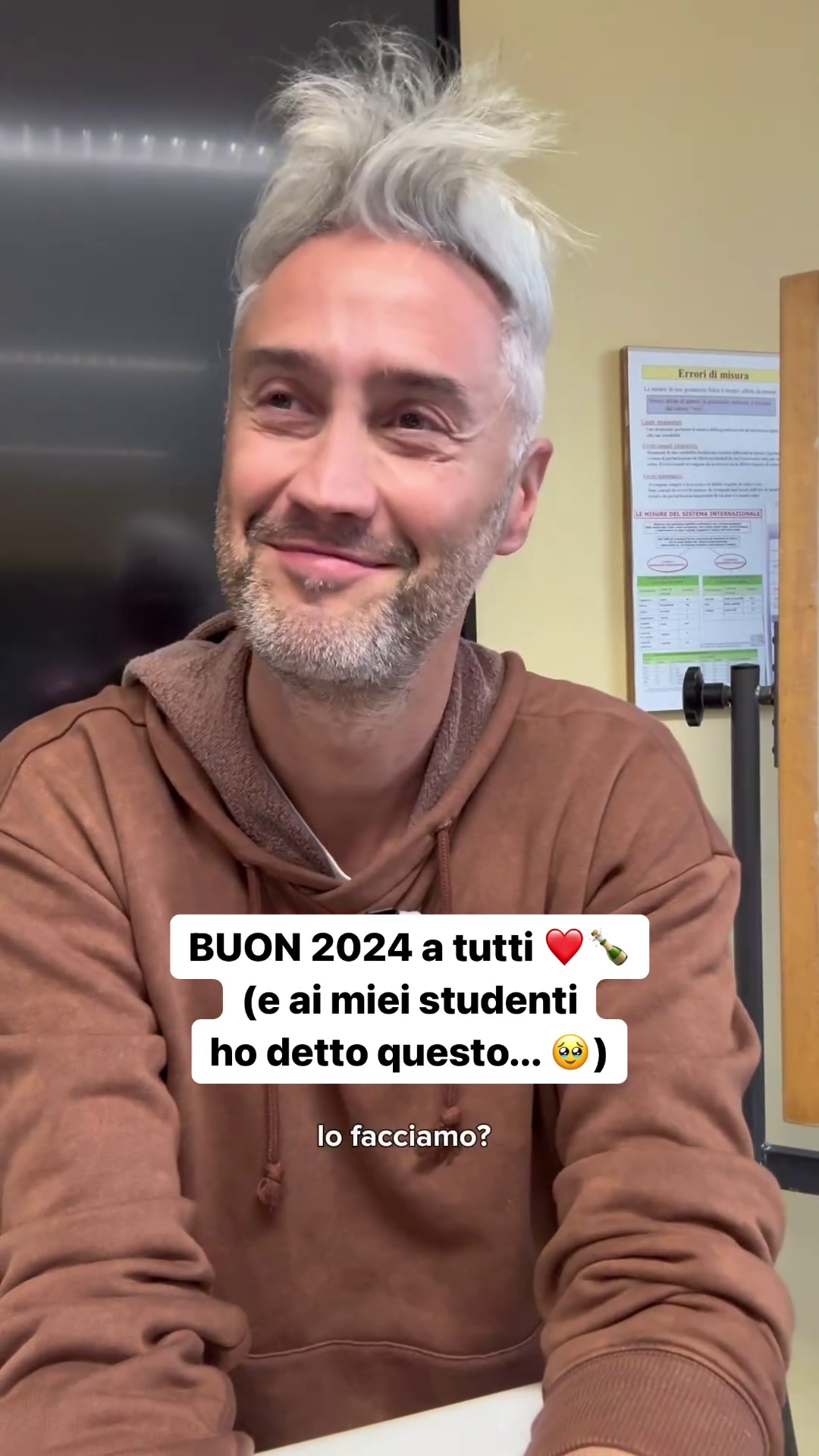 Buon 2024 a tutti (e ai miei studenti ho detto questo) - La Fisica Che  Ci Piace