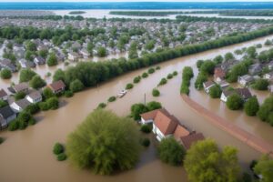 La fisica durante un'alluvione